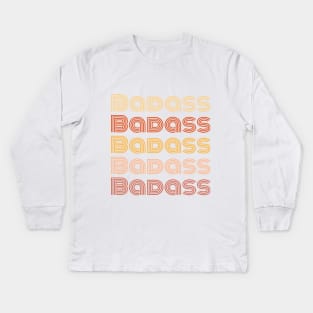 Badass Kids Long Sleeve T-Shirt